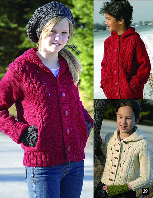 Cabled Hoodie