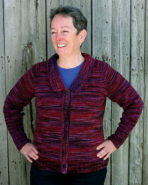 Basic Plus Cardigan with collar