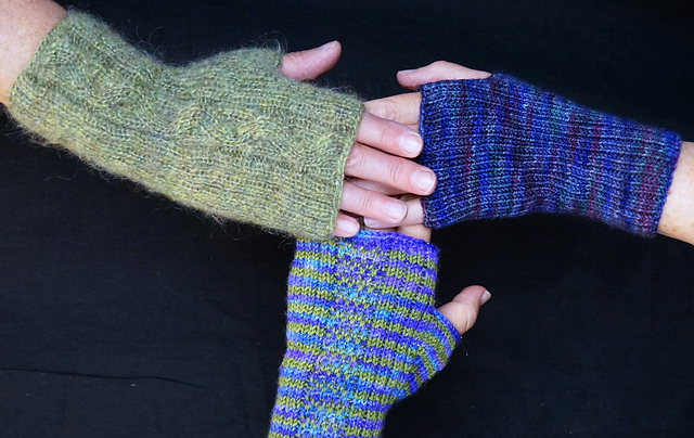 Ribbed Mittlets