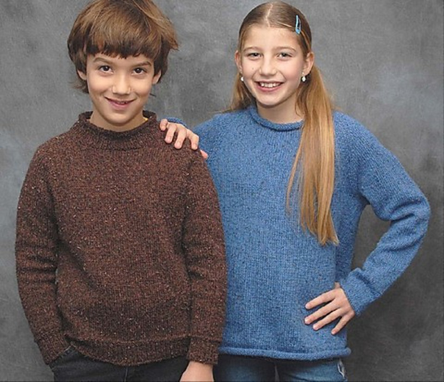 Tweeny Top Down Pullover #617