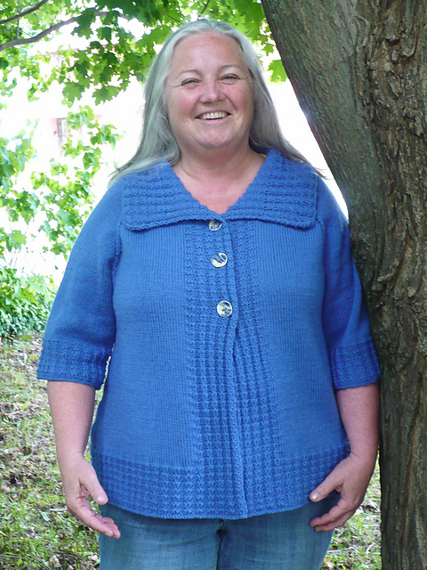 A-Line Plus Cardigan #625