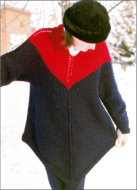 Poncho Pullover #604