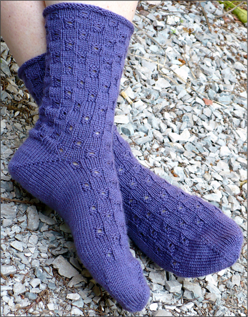 Queen's Castle Socks #166