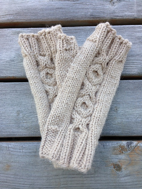 Lovers Lane Fingerless Mittens