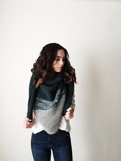 The Hiker Shawl