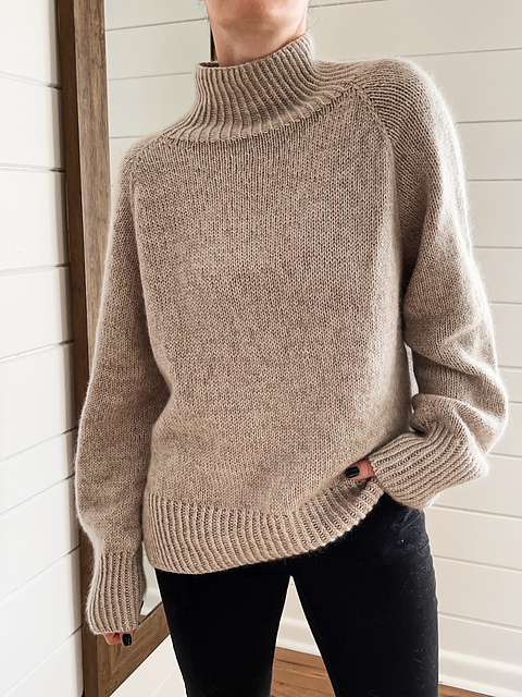 Ravelry: Home Sweater V Neck pattern by Caidree