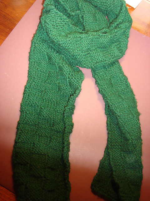 Retro Checkered Scarf