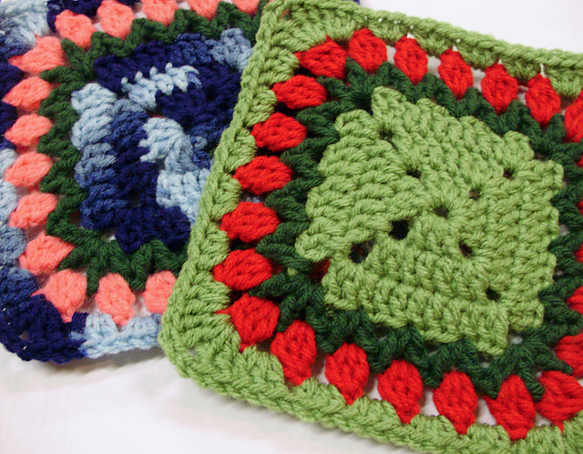 Flowers in a Row Square