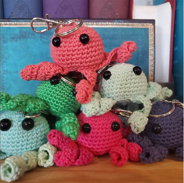 Octopus Key Chain
