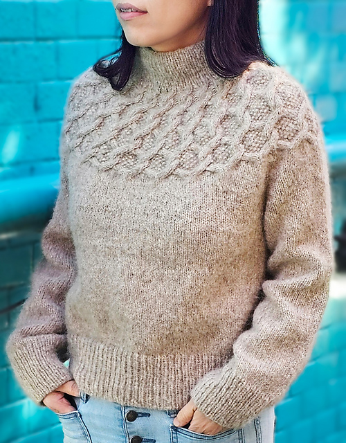 Whispering Knots Pullover