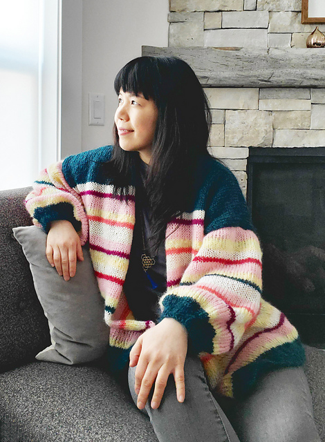 Yarn Bomber Jacket (Hand)