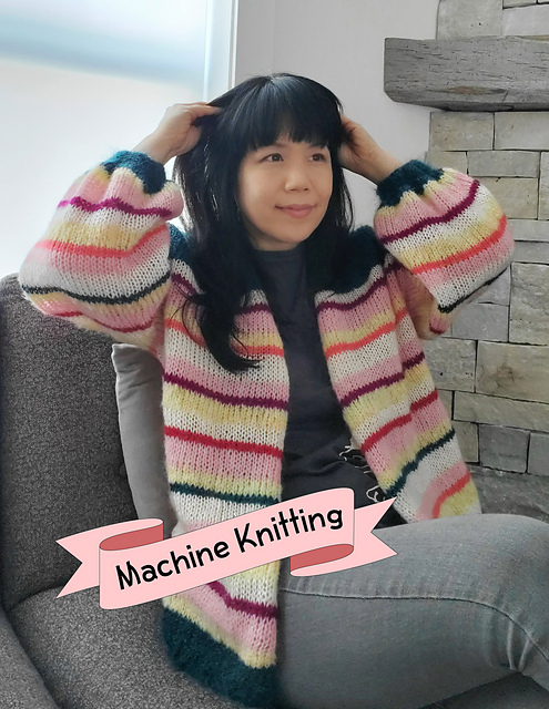 Yarn Bomber Jacket (Machine)