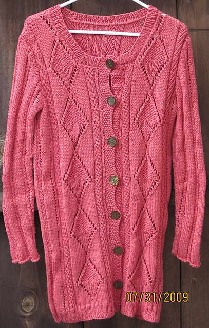 Lace and Texture Cardigan