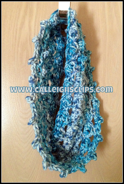 Arctic Ocean Mobius Cowl