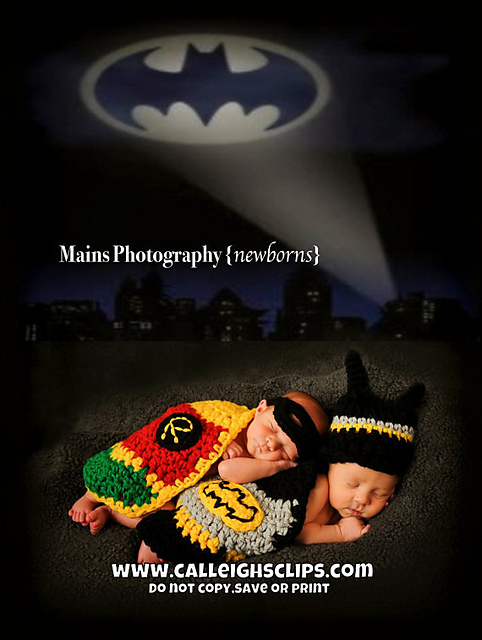 Batbaby & Sidekick Cape Sets