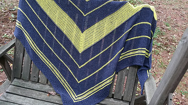 Patterns Using Shawlie Ravelry: Simple Lace Shawl pattern by Callie Designs