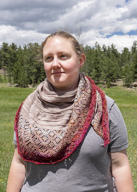 Heartwood Shawl
