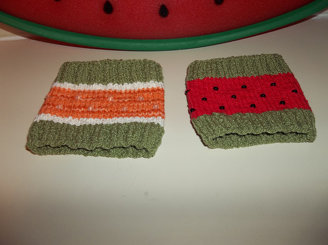 Summer Fruit Coffee Cozy