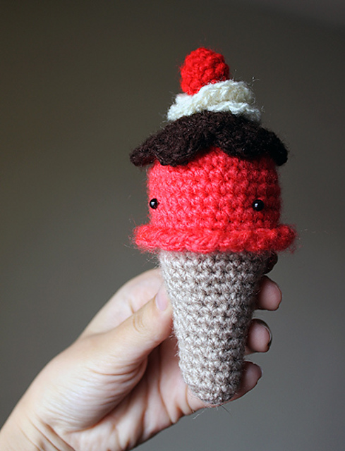 Helado Amigurumi