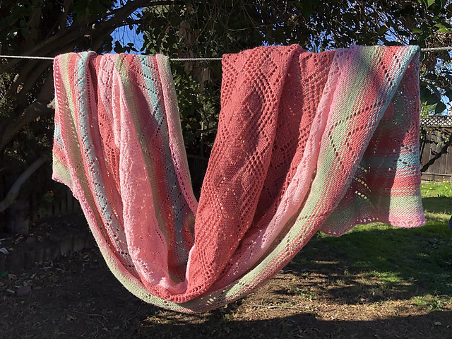 Keriah's Pyrennees Shawl