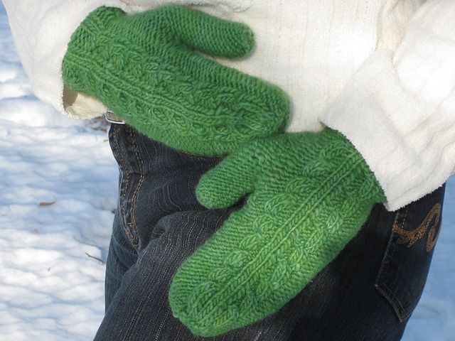 Fezziwig Mittens and Hat