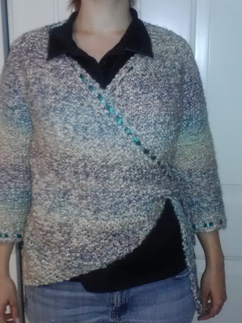 Ribbon Wrap Top