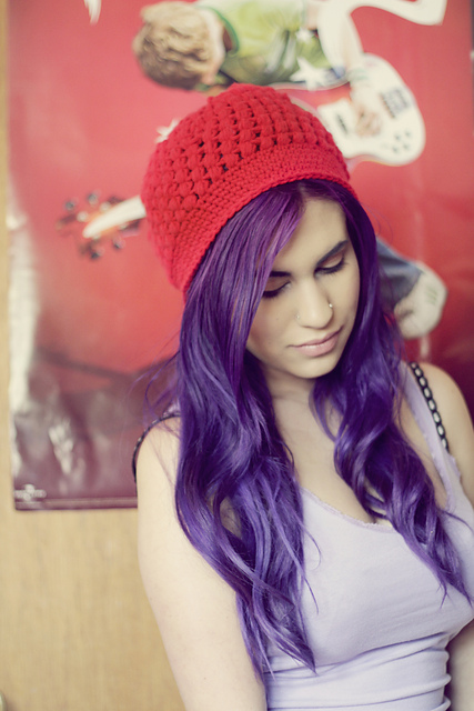 Puff Stitch Hat