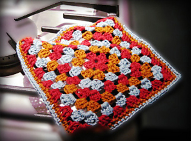 Granny Square Washcloth