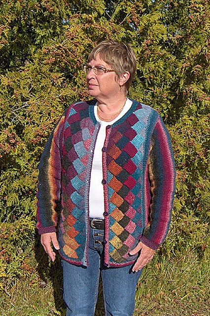 Y604 Noro Kureyon Ladies Jacket