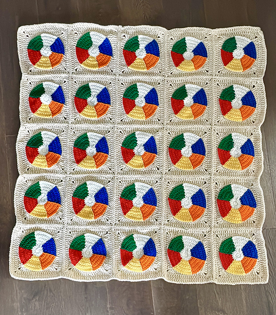 Beach Ball Blanket