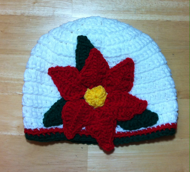 Poinsettia Hat
