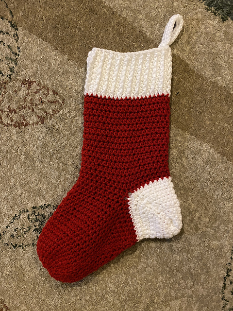 Christmas Stocking (crochet)