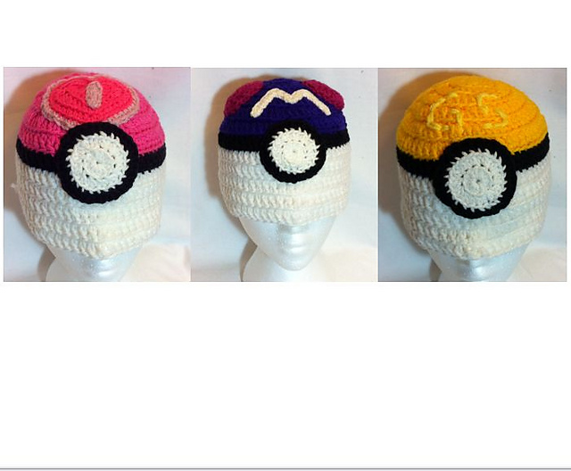 Pokeball hat set 2