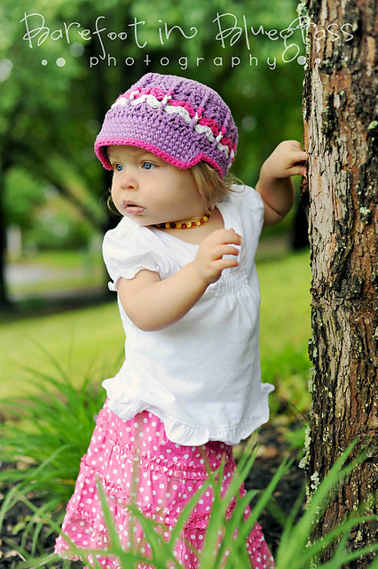 Cotton Candy Summer Brim Hat