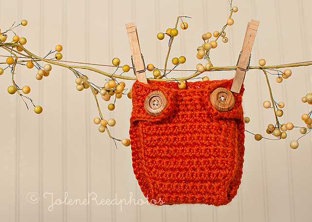 Cross Stitch Diaper Cover