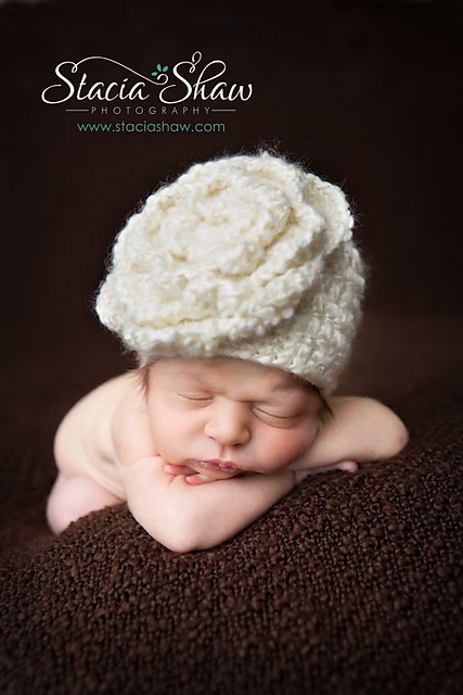 Soft as a Cloud Giant Flower Hat