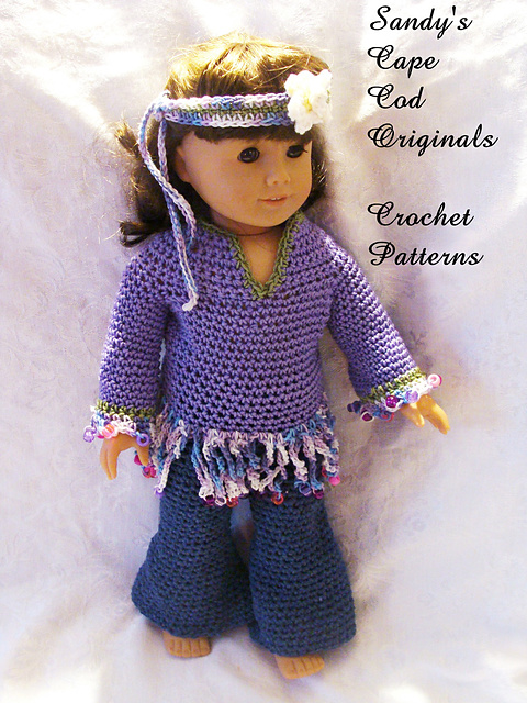 Doll "That 70's Look" Hippie Outfit