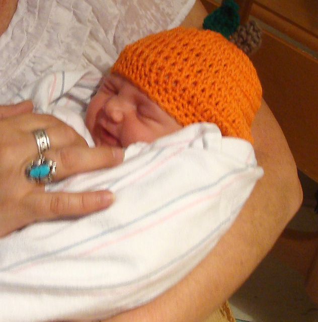 728 Little PumpkinHead Hat from the Lily Collection