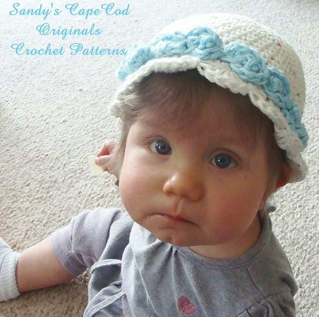 413 Cotton Roses Sunhat