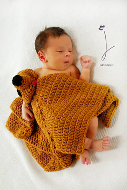 596 Doggie Toy Lovie Blanket