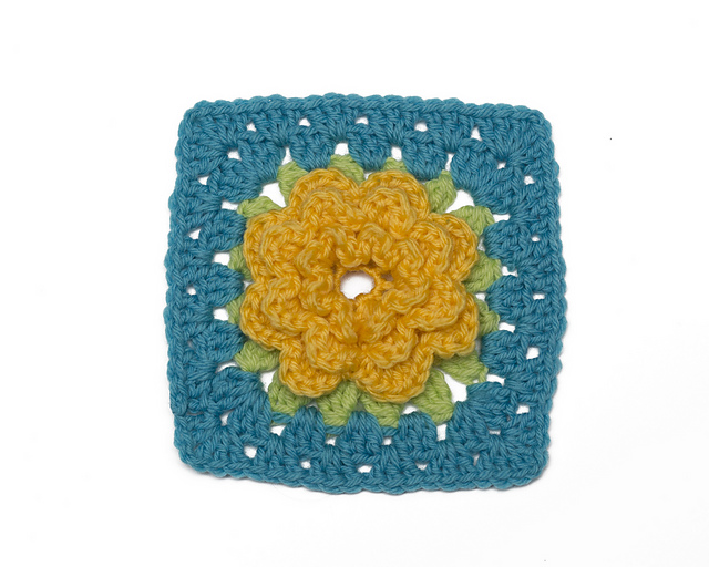 750 Irish Rose Granny Square