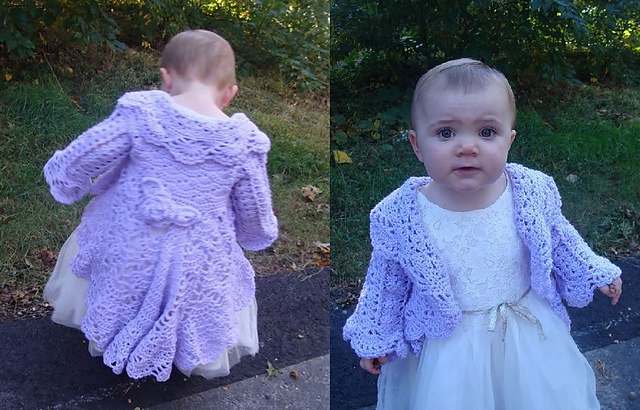 746 Child Elegant Long Sweater