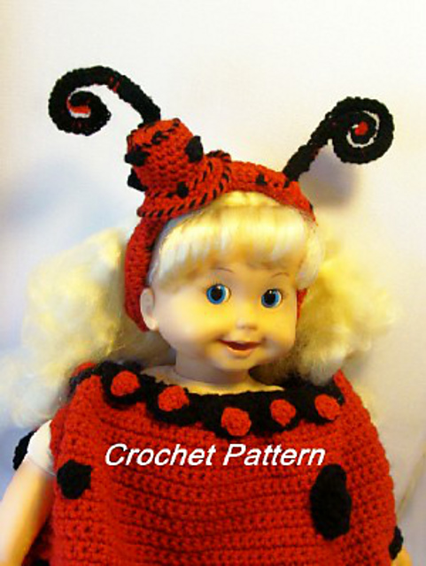 466 ladybug toddler costume