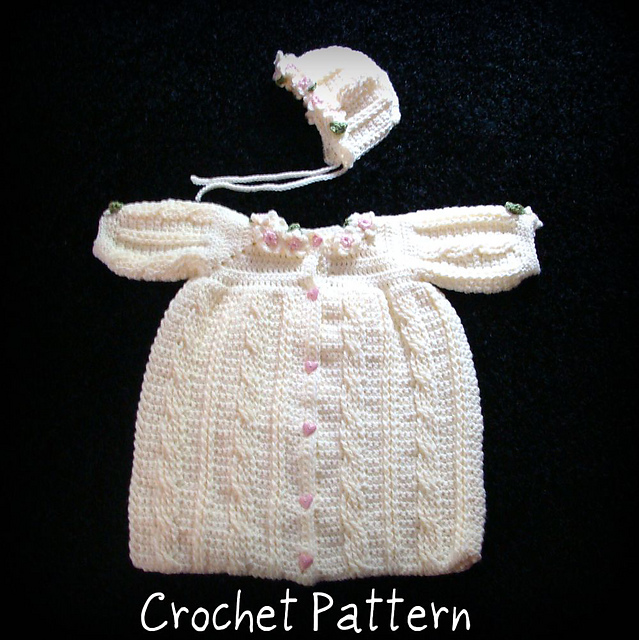 471 Fisherman Baby Bunting and Bonnet
