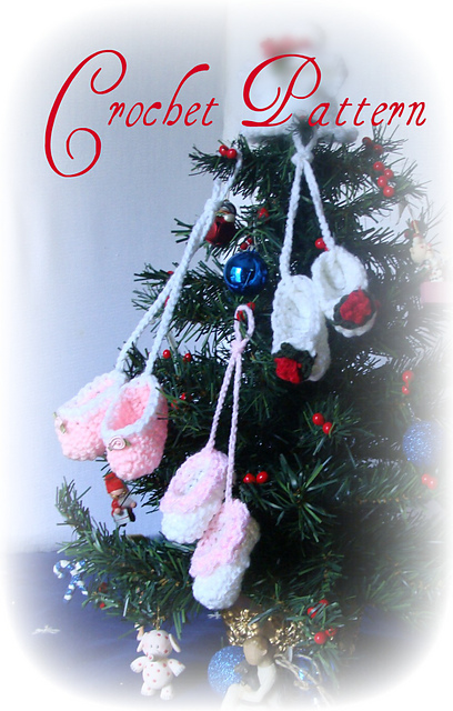 486 Ballet Slipper Ornaments