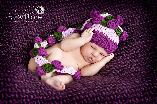 191 Baby Long Elf Hat, Woodland