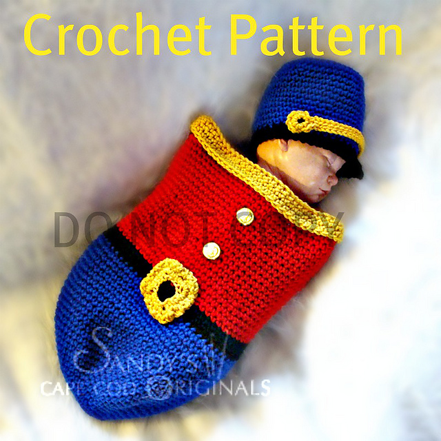 550 Nutcracker inspired Toy Soldier Cocooon