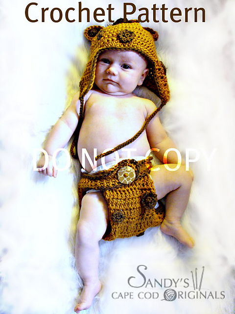 567 Cotton Giraffe 3 piece set