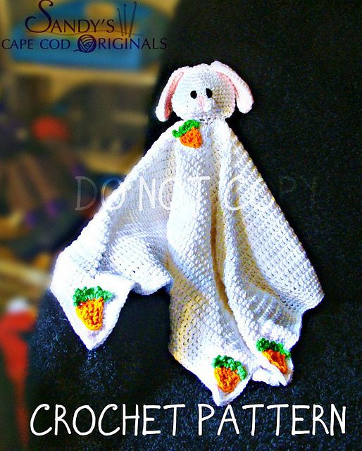 577 bunny toy blanket