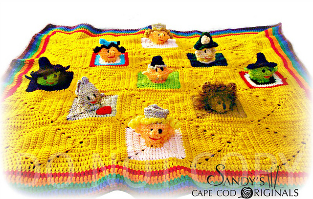 590 3D Childrens Afghan